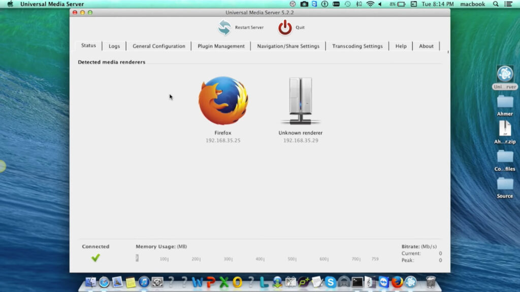 Universal Media Server 13.6.0 for Mac Free Download