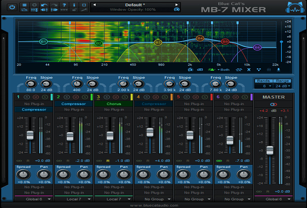 Blue Cat Audio Blue Cats MB-7 Mixer 3.55 For Mac Free Download