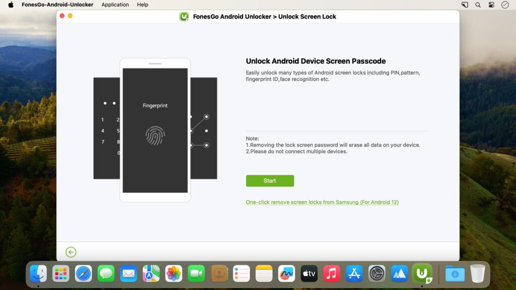 FonesGo Android Unlocker 7.4.1 for macOS Free Download