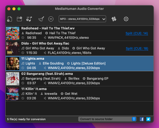 MediaHuman Audio Converter 2.2.2 for Mac Free Download