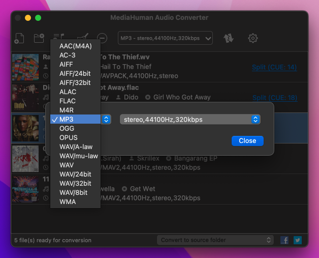 MediaHuman Audio Converter 2.2.2 for macOS Free Download