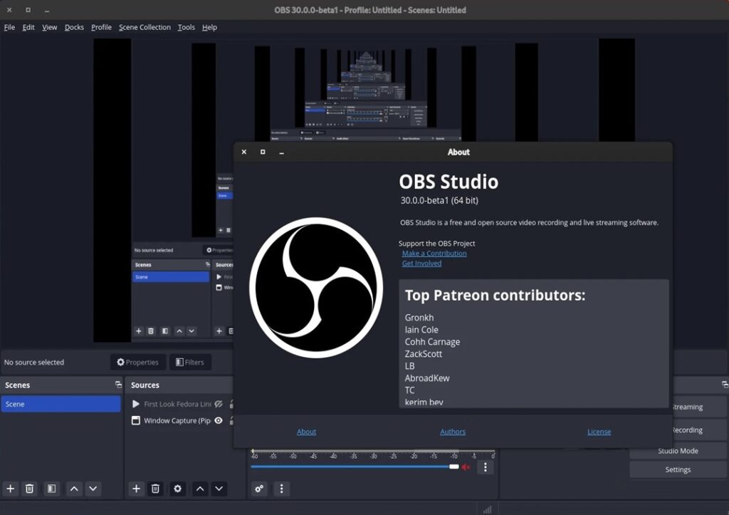 OBS Studio 30.0.2 for macOS Free Download