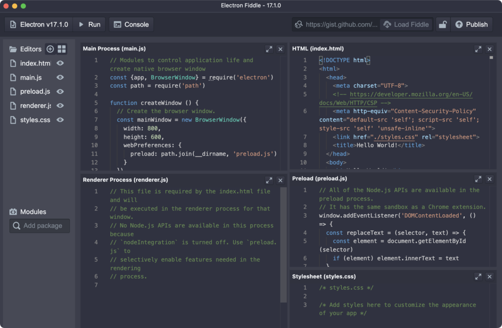 OpenJS Electron 28.2.0 for Mac Free Download