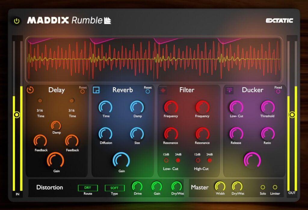 Revealed Recordings Maddix Rumble Plugin v1.0.2 for Mac Free Downlaod