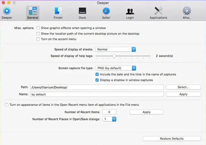 Deeper for Sonoma 3.0.5 for Mac Free Download