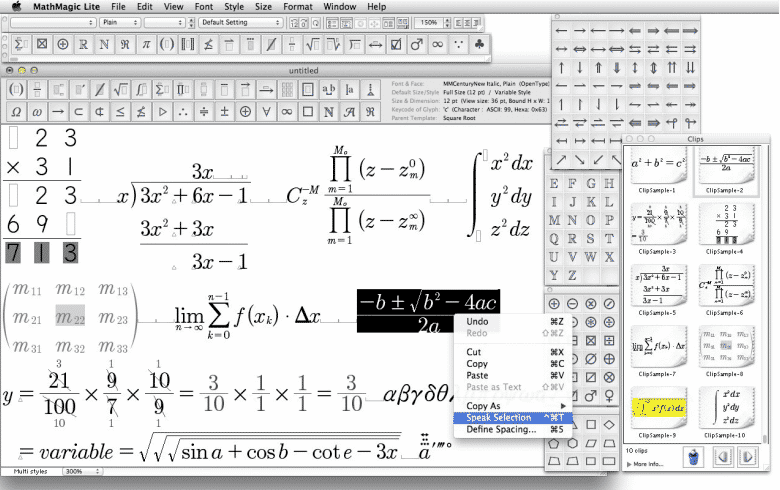 MathMagic Lite 10.11 for Mac Free Download